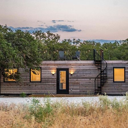 New! The Texas Longhorn-Luxury Container Home Fredericksburg Zewnętrze zdjęcie