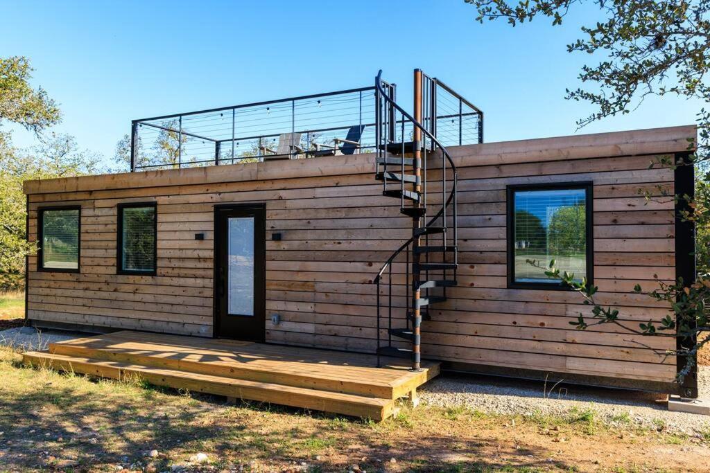 New! The Texas Longhorn-Luxury Container Home Fredericksburg Zewnętrze zdjęcie