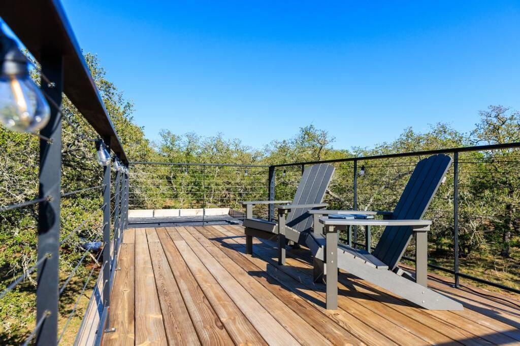 New! The Texas Longhorn-Luxury Container Home Fredericksburg Zewnętrze zdjęcie